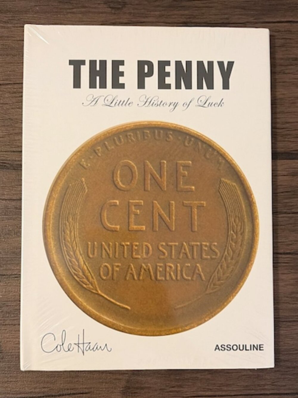 New and Sealed The Penny A Little History of Luck Hardcover Book Out of Print